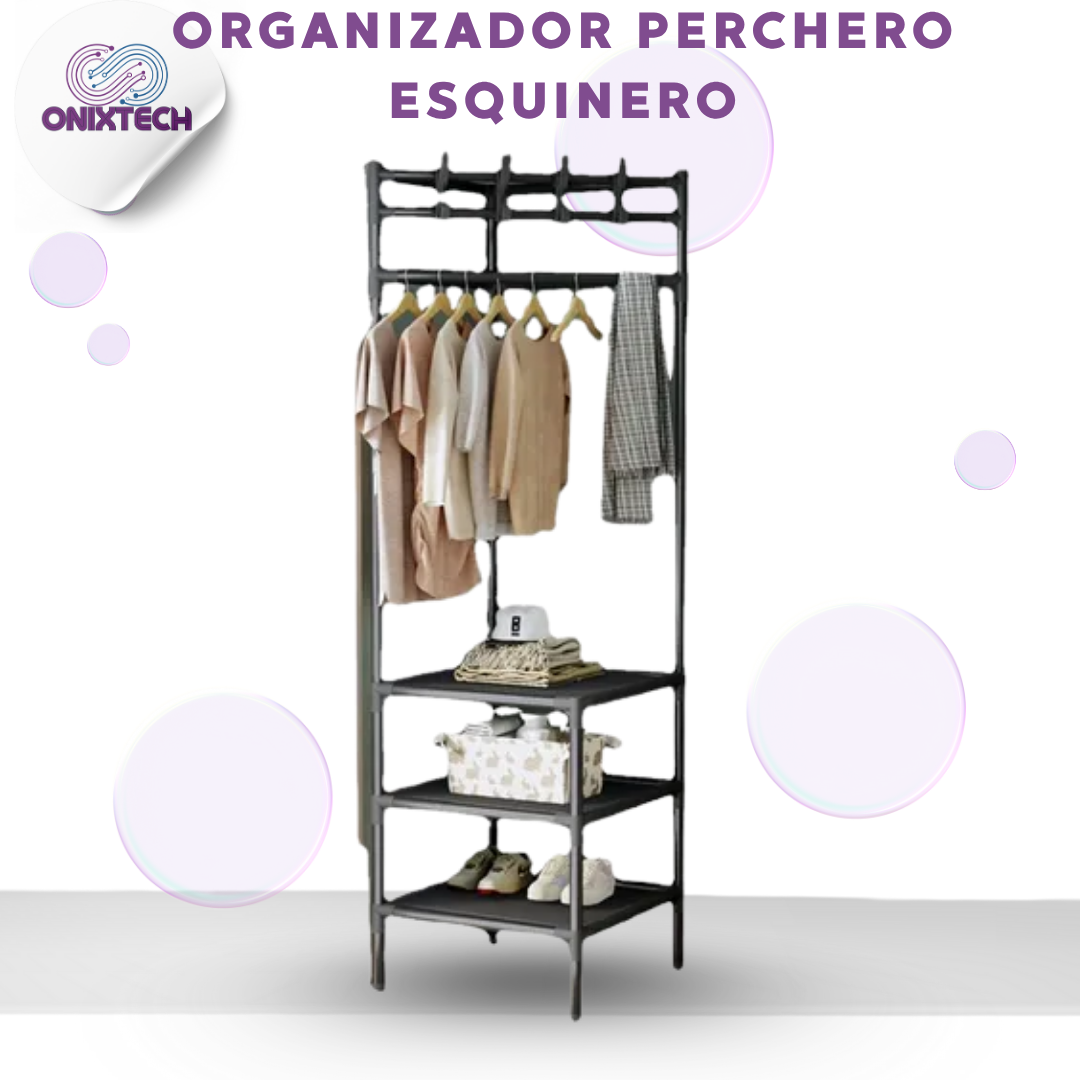 Miniatura 3 de ORGANIZADOR PERCHERO ESQUINERO